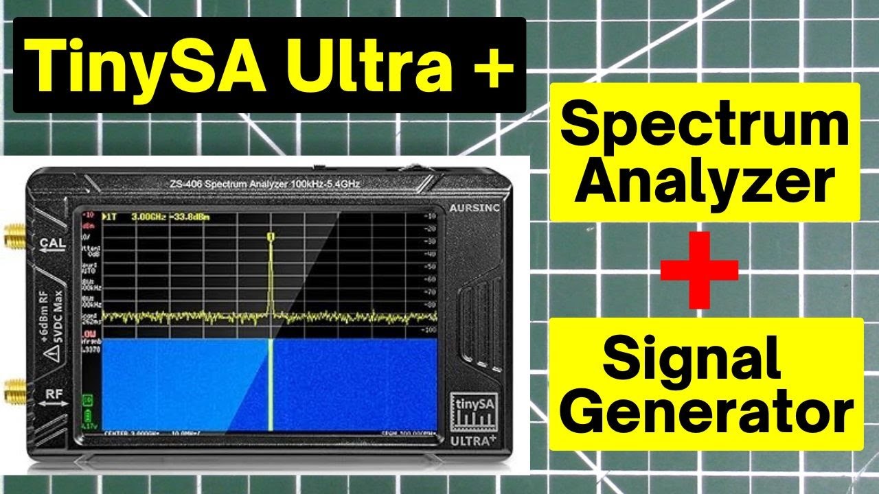TinySA Ultra+ Review: Spectrum Analyzer for Ham Radio (2025)