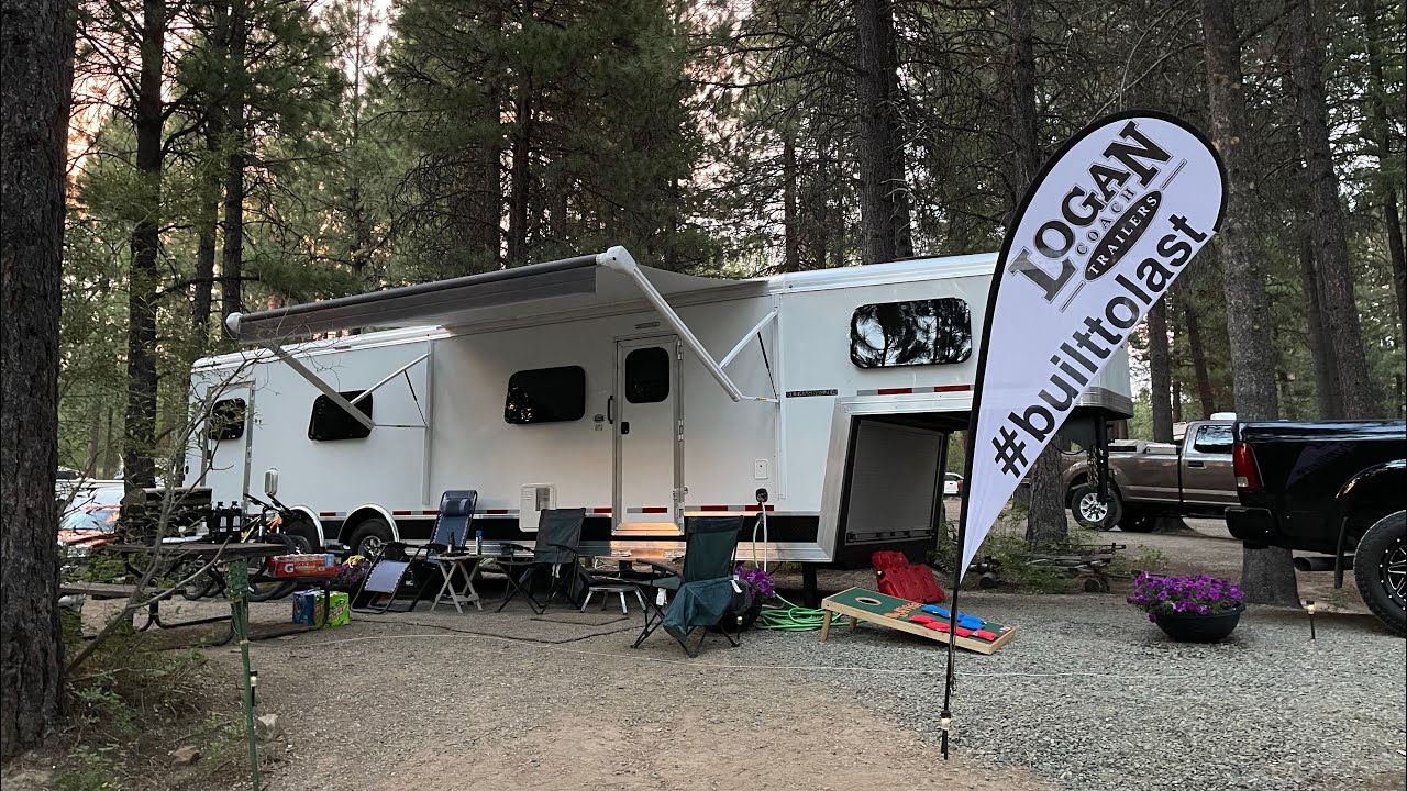 2023 Logan Coach Sports Hauler at the 5th Annual NW Can Am Maverick Trail Meet in Sumpter Oregon.