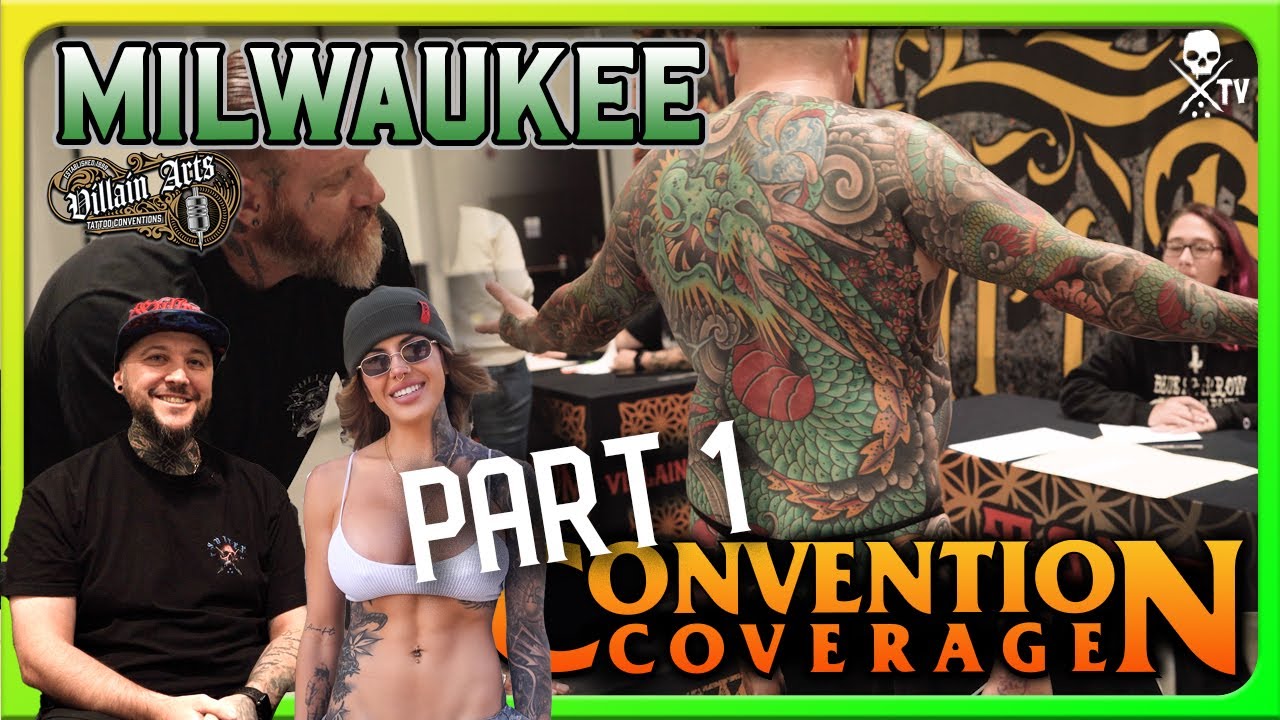 Villain Arts Tattoo Festival Milwaukee Wisconsin - Convention Coverage Part 1 | SullenTV