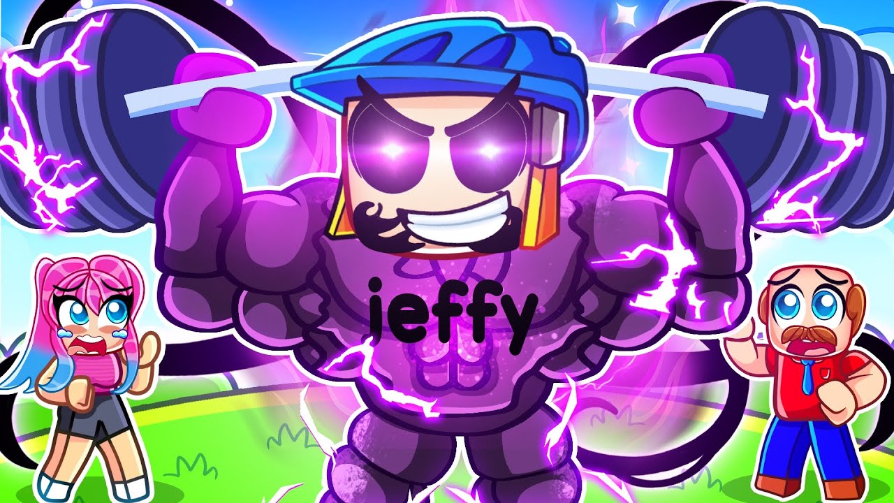 Becoming The STRONGEST DARK JEFFY In Roblox