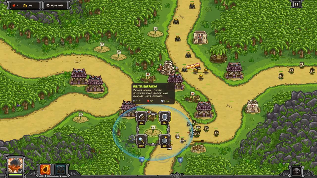 Crimson Valley - Veteran Heroic Challenge - Kingdom Rush Frontiers