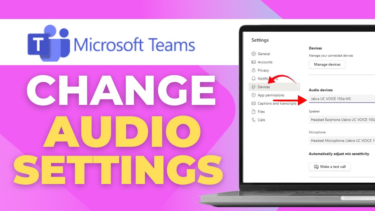 Как изменить настройки звука в Microsoft Teams