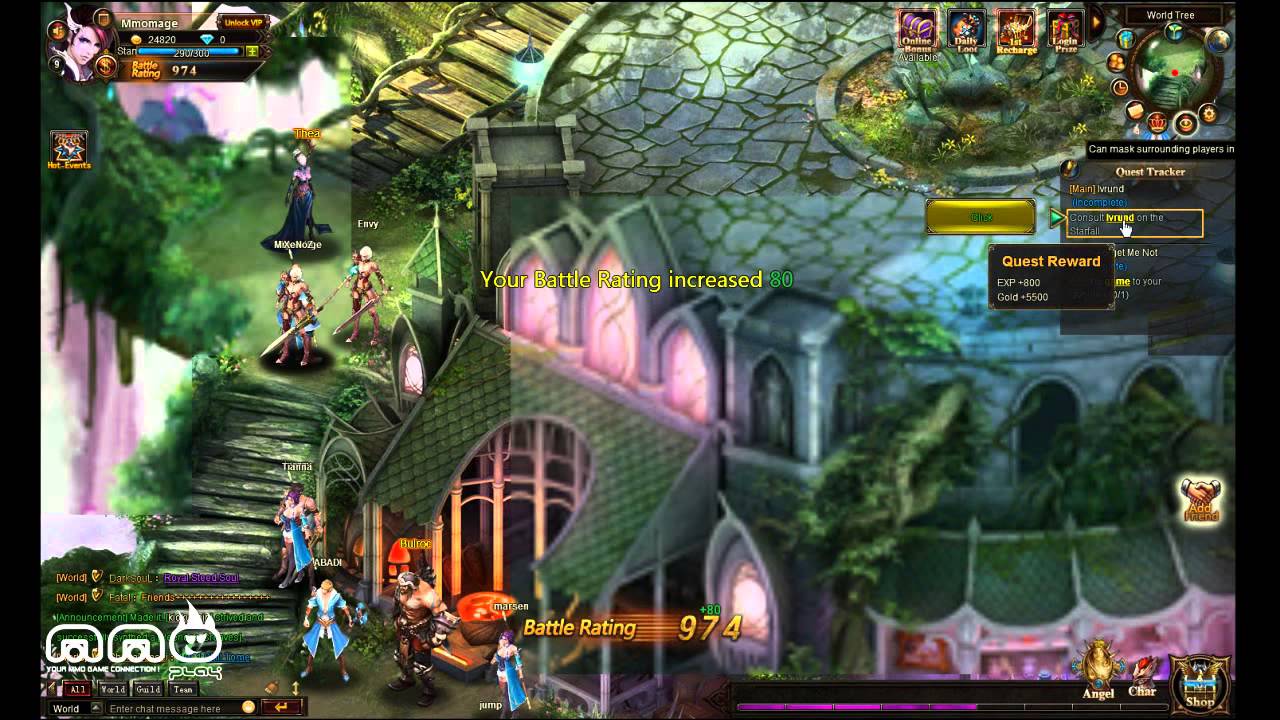 League of Angels Gameplay First Look - HD