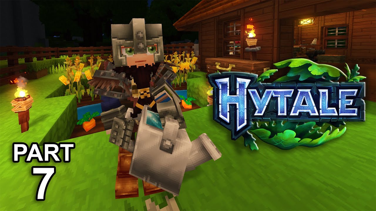 Farm Foundations & Resource Hunting! 🌱⛏️ | Hytale First Playthrough – Episode 7