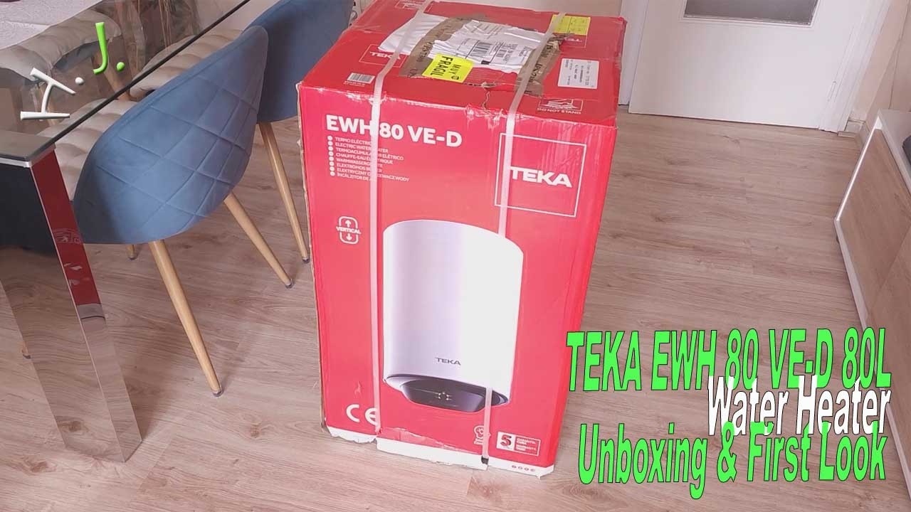 Водонагреватель TEKA EWH 80 VE D 80 л 📦🚿 Распаковка и первый взгляд
