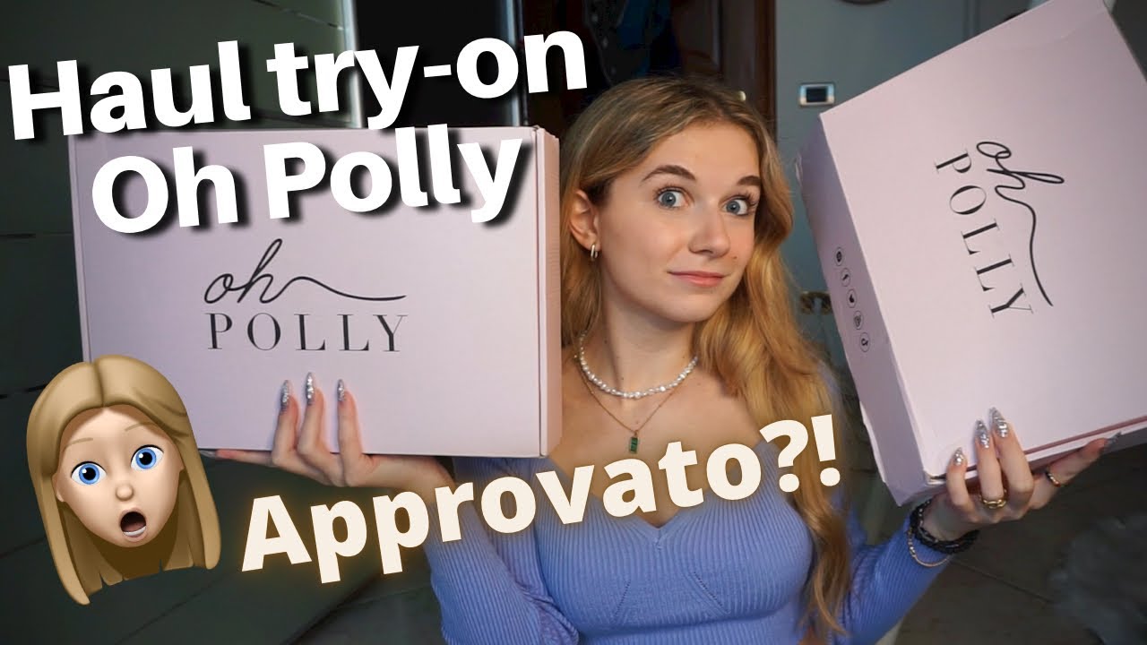 PROVO OH POLLY PER LA PRIMA VOLTA! Haul TRY-ON💕💕💕
