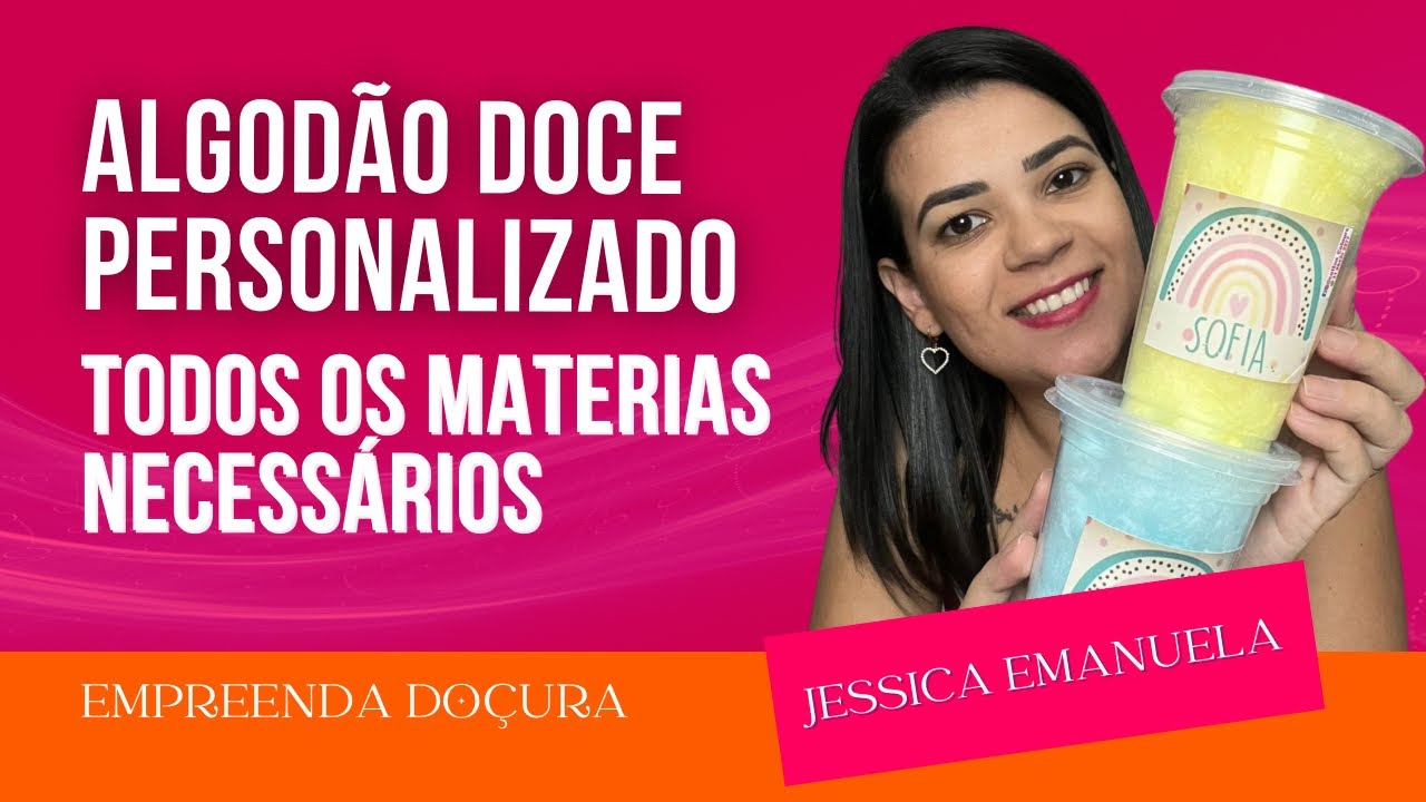 ALGOD&Atilde;O DOCE NO POTE - TODOS OS MATERIAIS NECESS&Aacute;RIOS