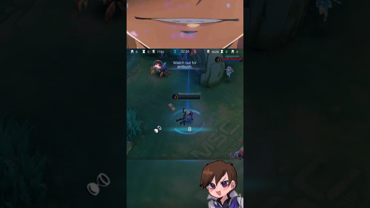 noob gusion vs pro beatrix #mlbb