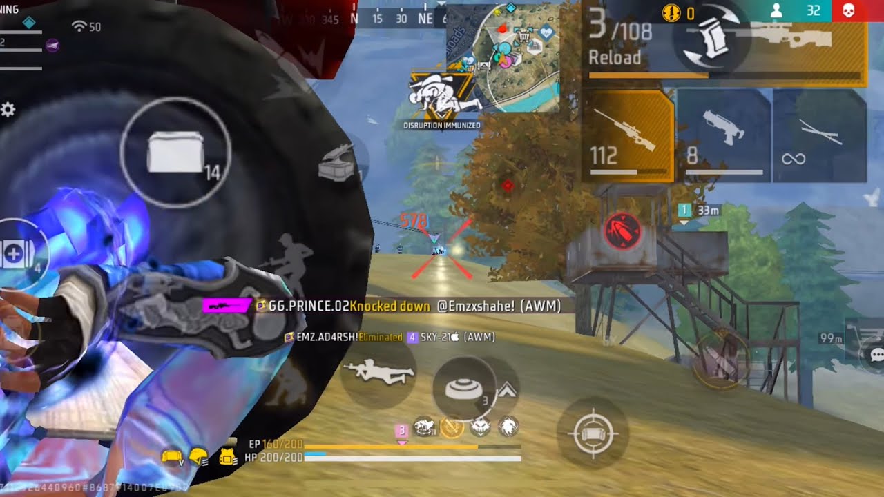 FREE FIRE TOURNAMENT HIGHLIGHTS 🏆| 1 v 3 CLIPS AND HEADSHOTS || IPHONE 13