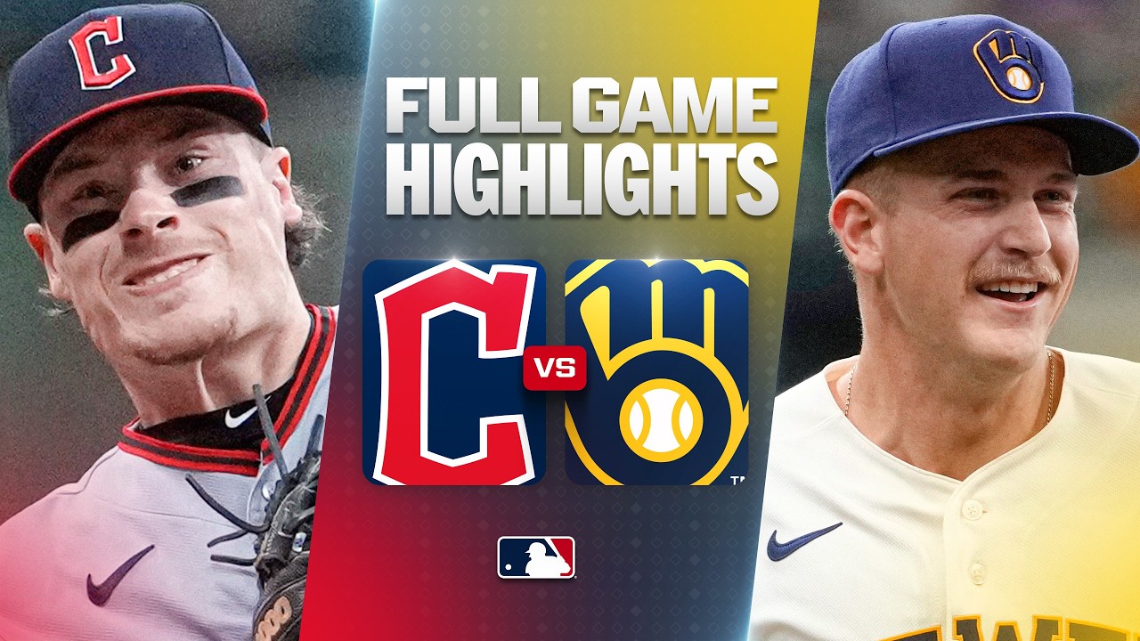 GUARDIANS vs. BREWERS Full Game Highlights (6/16/26) | MLB Highlights