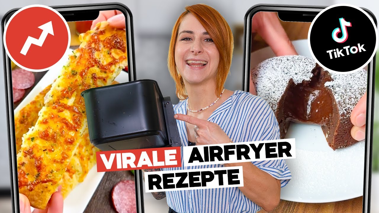 Ich teste virale AIRFRYER Rezepte 2025 von TikTok 🔥