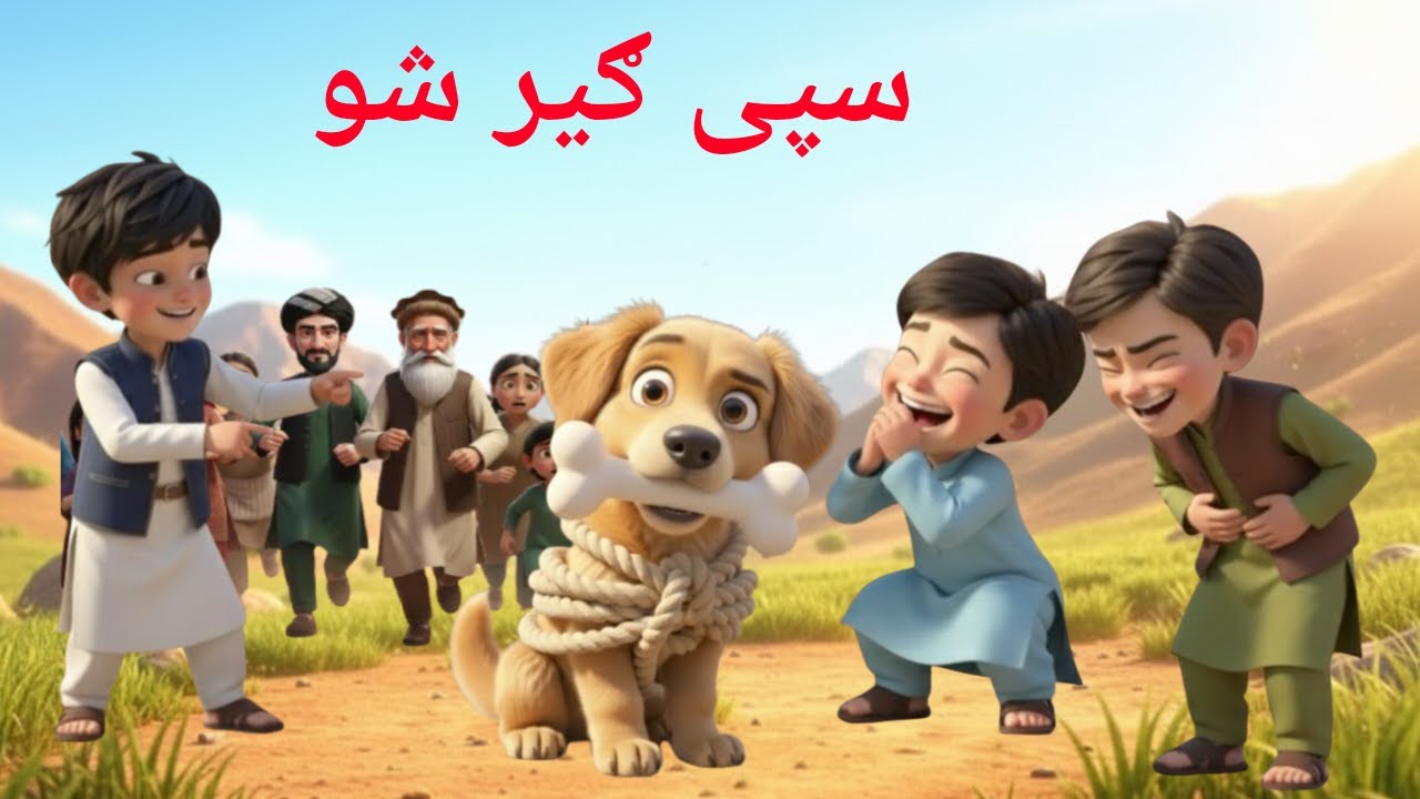 شرارتي هلکانو ته سبق | Pashto Cartoon Story | A lesson for naughty boys
