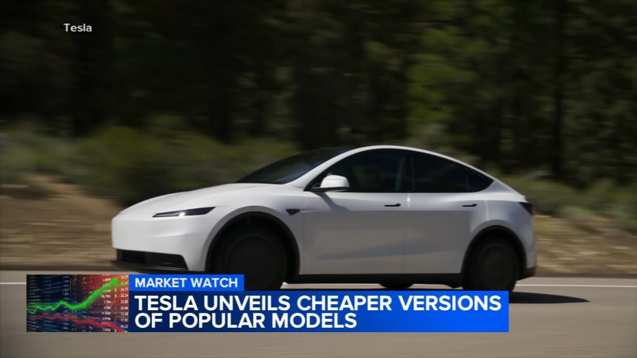 Tesla offers cheaper versions of 2 electric vehicles