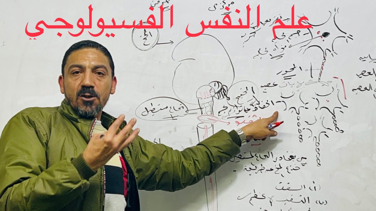 علم النفس الفسيولوچي - وشرح اهم جزء في المنهج مع دكتور مصطفي سليم