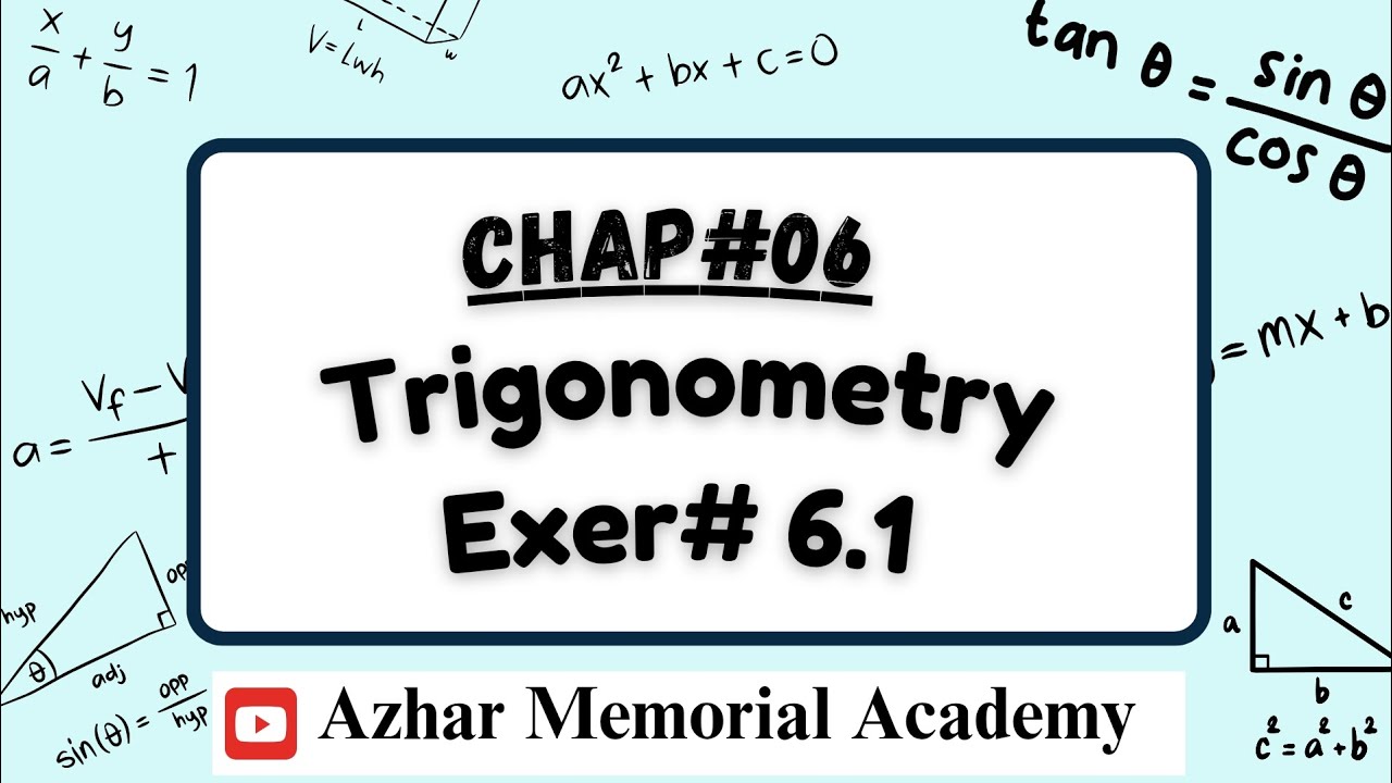 Chap 06 | Exer # 6.1 Simple & Easy method | Urdu,Hindi