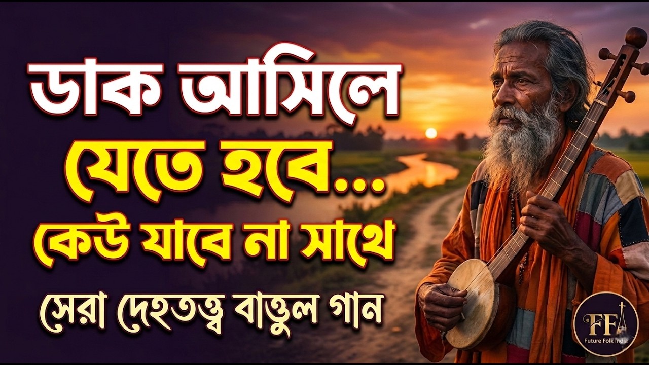 যাদের আপন ভাবো তারা কেউ তোমার নয় 💔 | Heart Touching Baul Gaan | Future Folk India