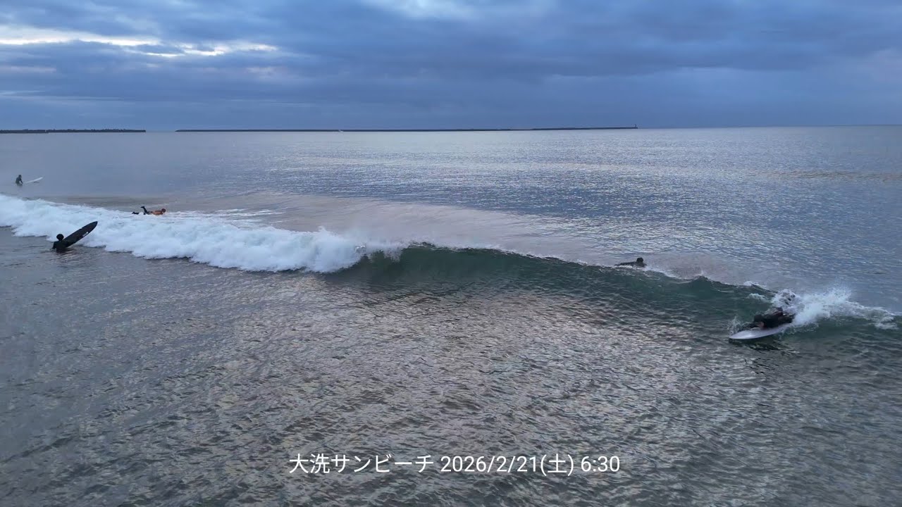 大洗サンビーチ 2026/2/21(土) 6:30 太もも