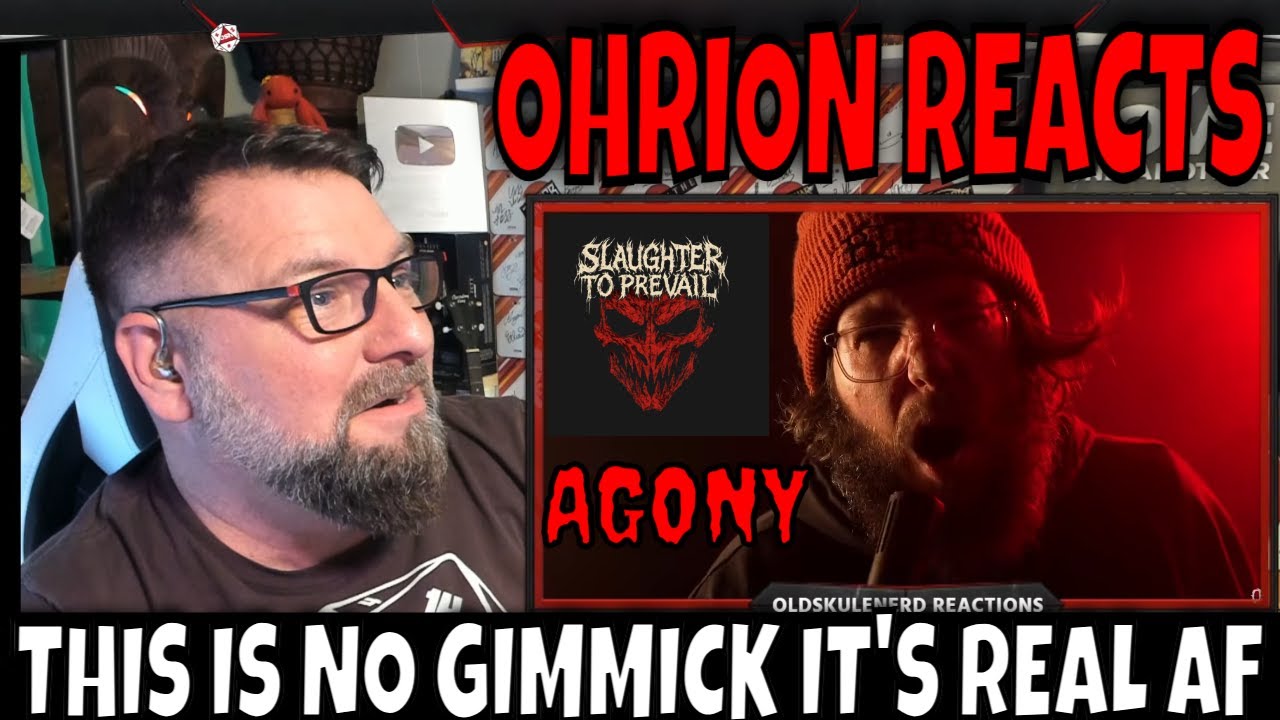 SLAUGHTER TO PREVAIL | OHRION VOCAL COVER | OLDSKULENERD REACTION
