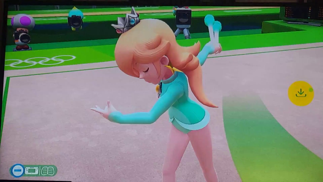 Mario & Sonic Rio 2016 Rhythmic Gymnastics (Rosalina)