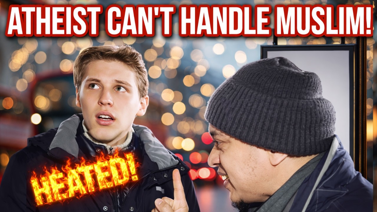 Atheist can't handle this Muslim! Mansur Vs Atheist | Speakers corner | Hyde Park
