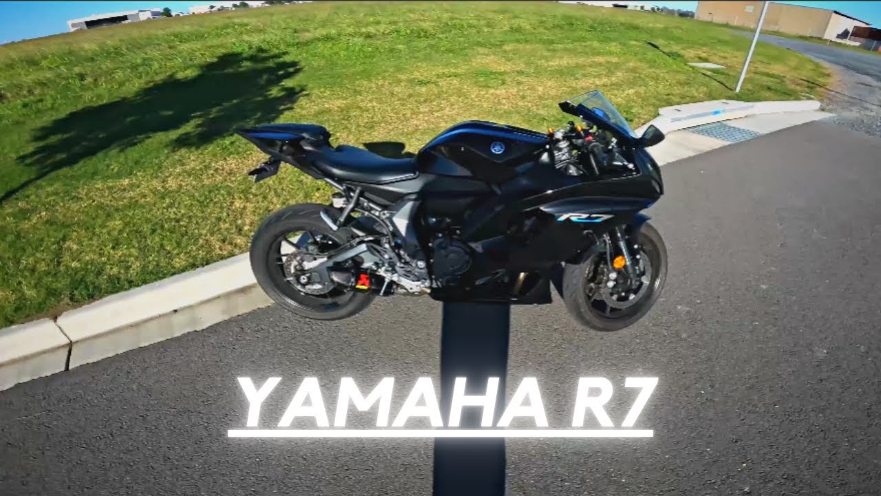 FIRST RIDE ON A MODIFIED YAMAHA R7 2022 [AKRAPOVIC]