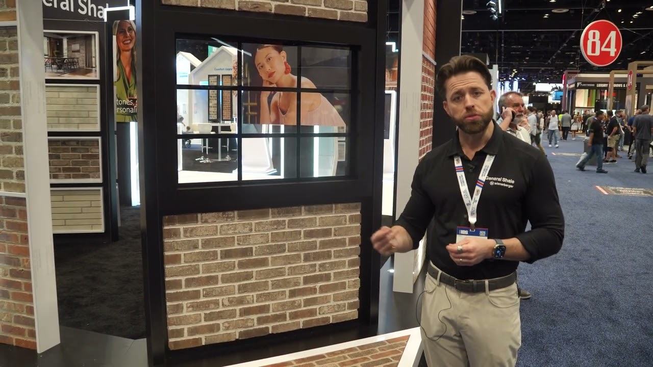 Thin Brick Design Ideas | Floors & Walls with General Shale at KBIS / IBS 2026
