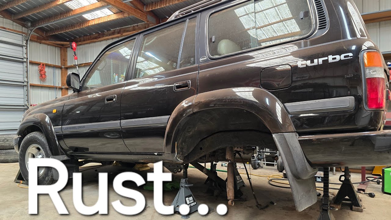 Начинается проект реставрации Land Cruiser 80-й серии