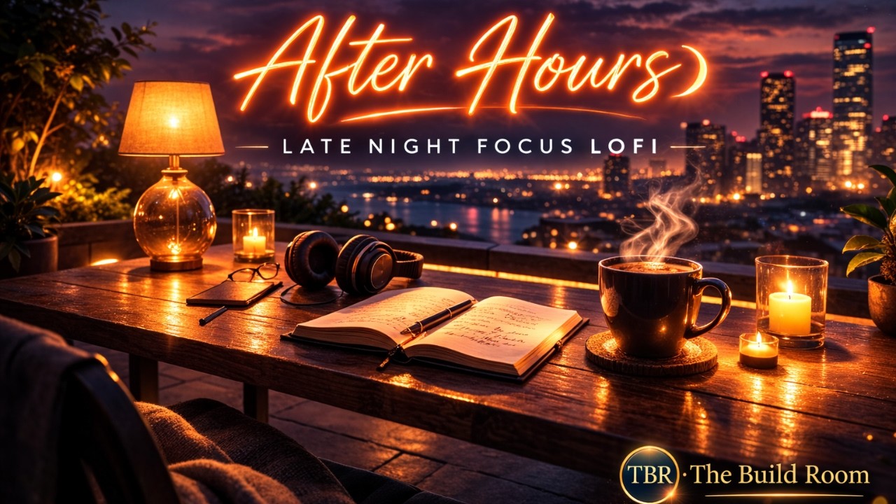 After Hours Vol.2 🌙 Rooftop LoFi Beats for Study, Focus & Late Night Work #jazz #lofi
