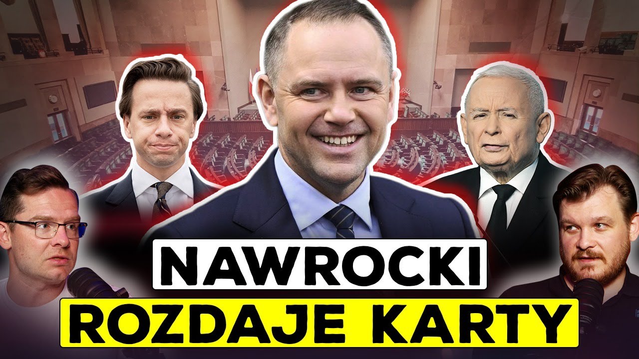 TUSK UNIEWAŻNIA CPK I STRASZY ŻURKIEM (NAWROCKI ROZDAJE KARTY, TRZASKOWSKI OSZUKAŁ)