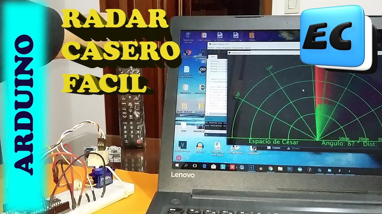 Radar con arduino Proyectos faciles Processing