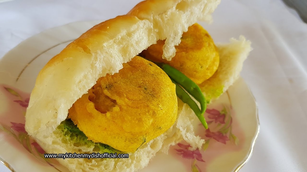 Mumbai Vada Pav | Indian Street Food | My Kitchen My Dish
