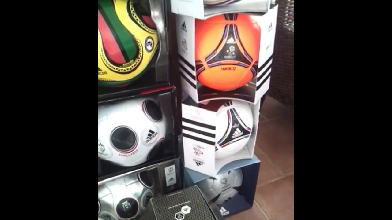 Football Collection - soccer ball collection. Official Match Ball. Jabulani, Teamgeist, Finale