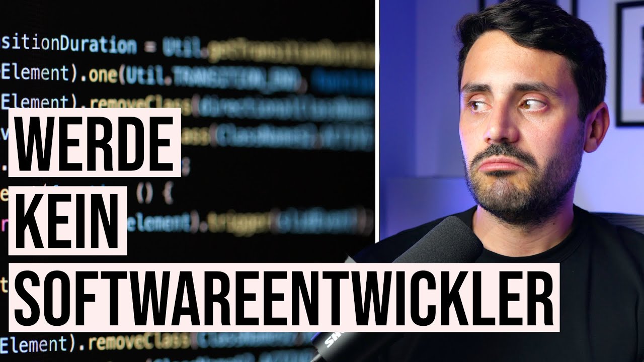 Werde kein Softwareentwickler, wenn dir DAS nicht gefällt!