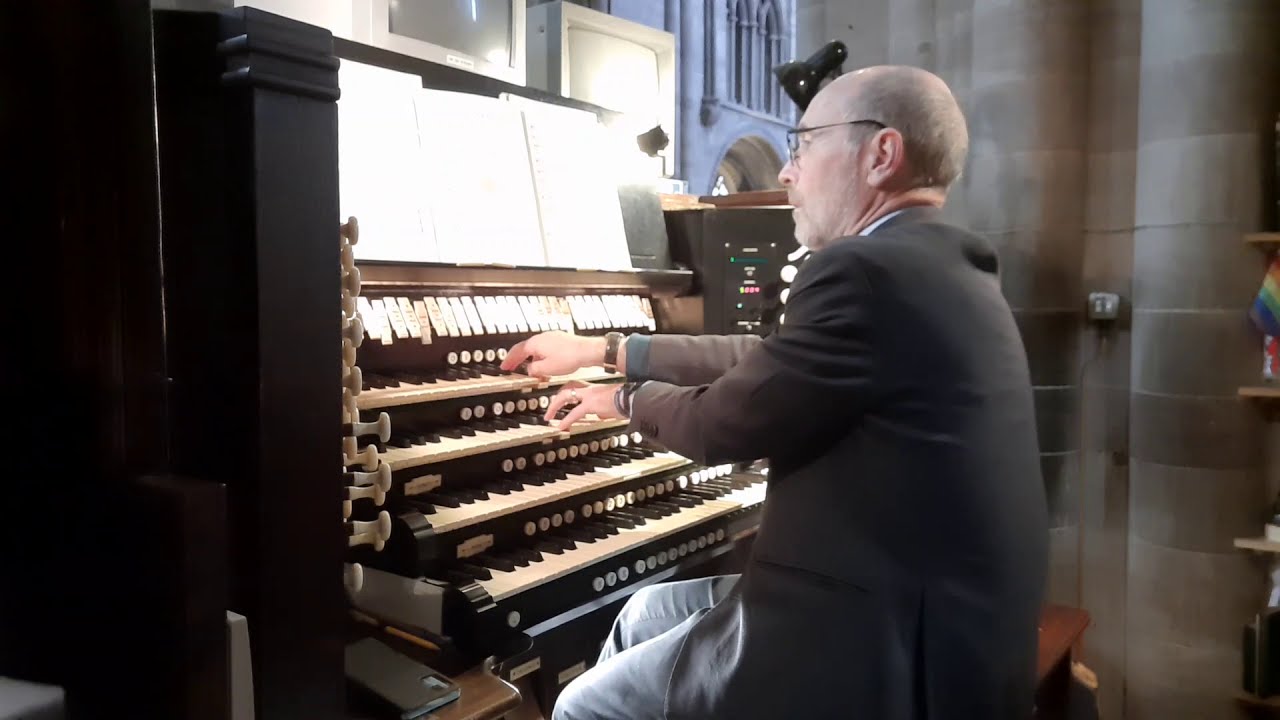 THALBEN BALL Elegy in B flat - played by Peter Dyke at Hereford Cathedral