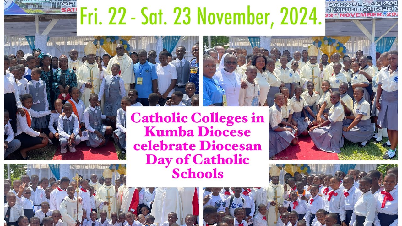 Catholic Colleges in the Diocese of Kumba celebrate Diocesan Day of Catholic Schools.