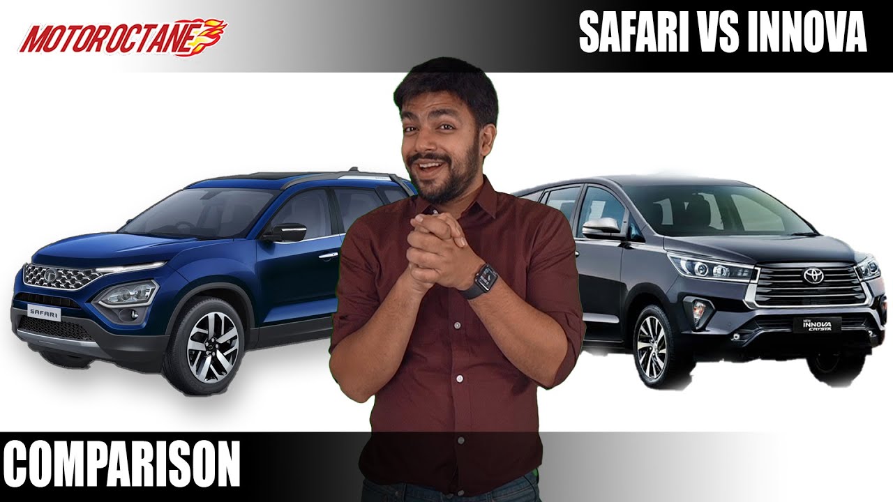 Toyota Innova vs Tata Safari Comparison - Which to buy?