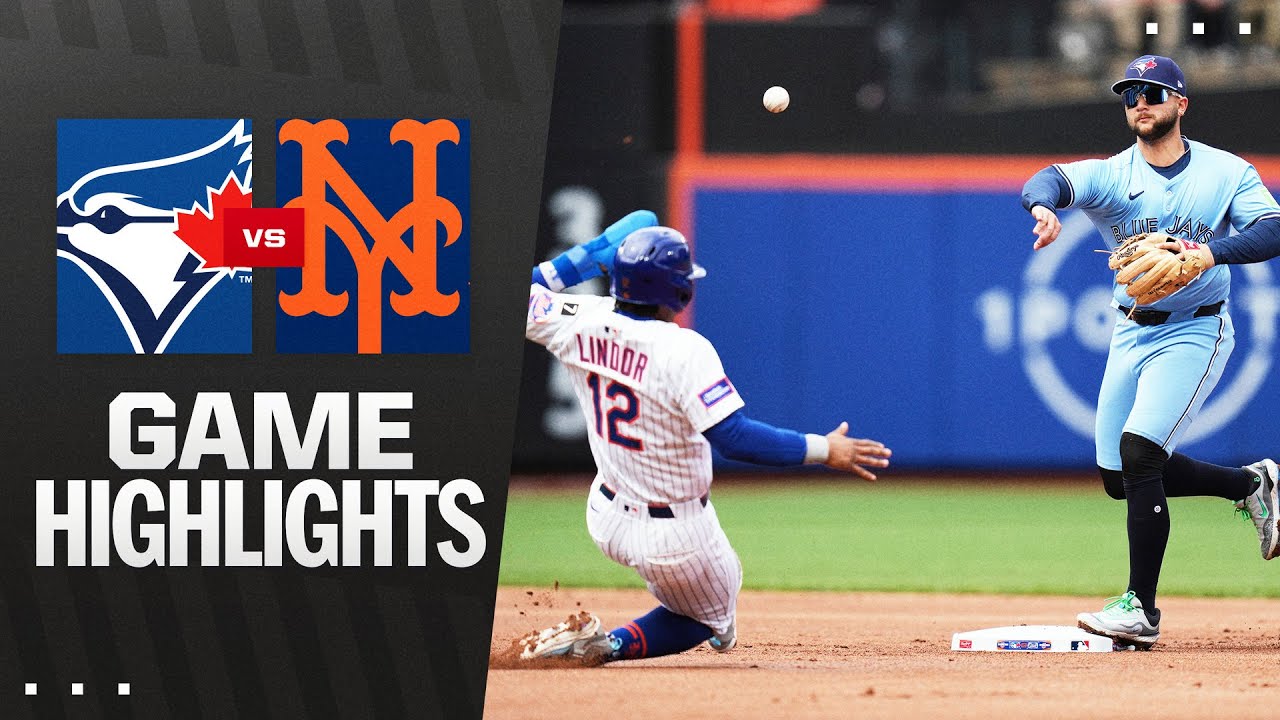 Blue Jays vs. Mets Game Highlights (4/6/25) | MLB Highlights