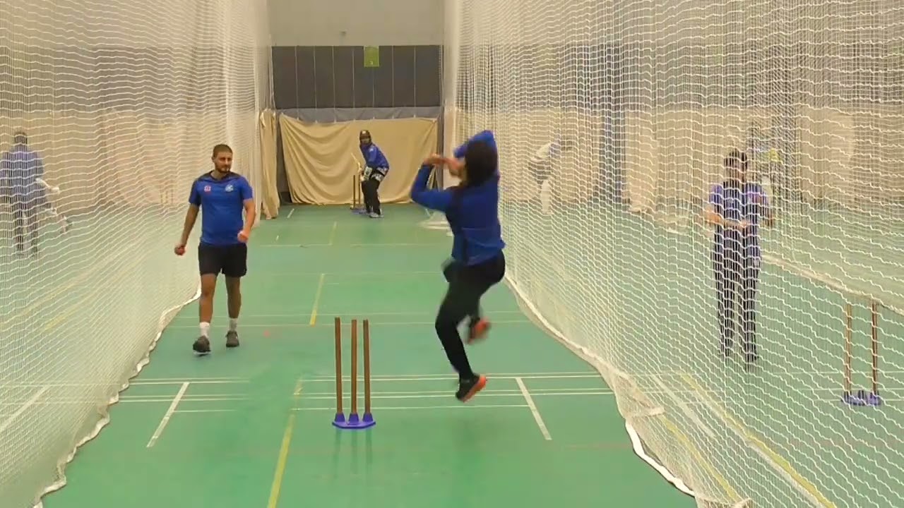 HAFIZ YAWER IN SHARKS CRICKET ACADEMY WINTER TRAINING DEC 2025