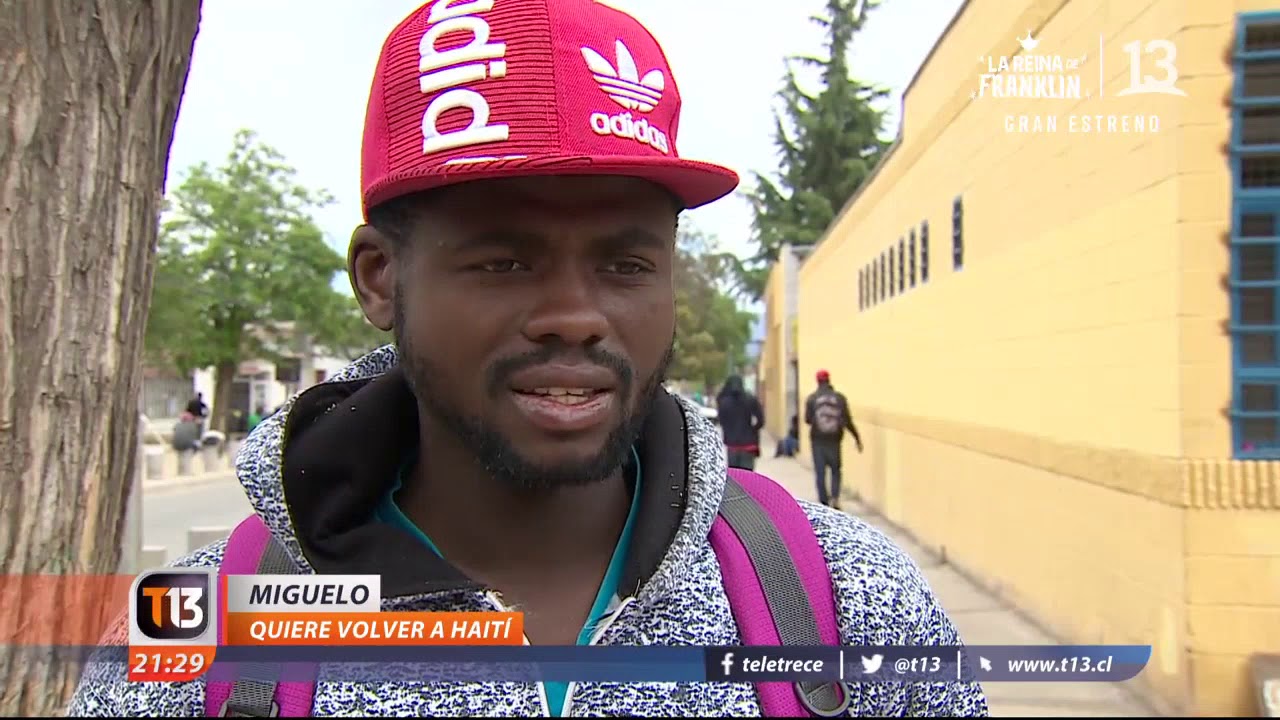 Haitianos quedaron abandonados en Chile