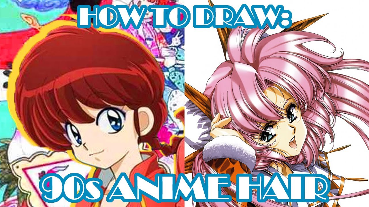 How to Draw Manga/Anime: 90s Hair Style