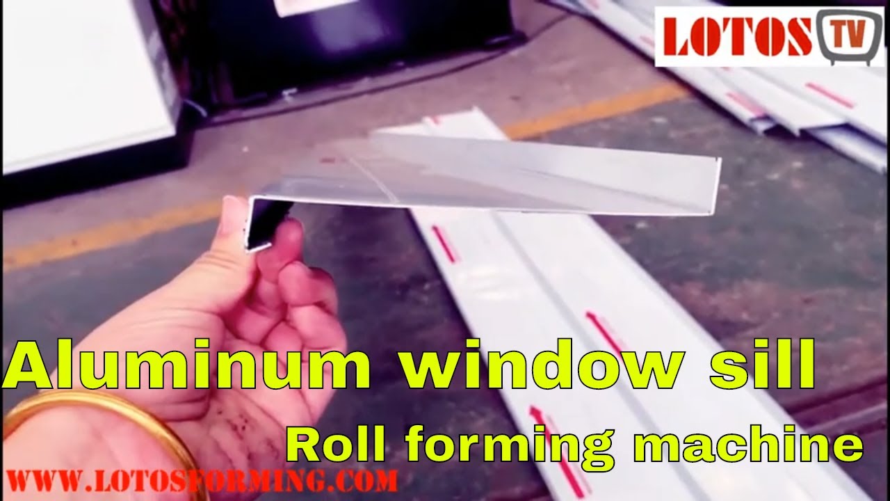 【Aluminum window sill roll forming machine 】: Z Section Steel Window Frame Machine 