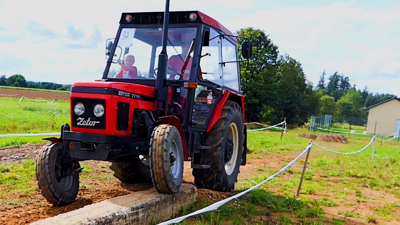 TRAKTORIÁDA MODLÍKOV 2.9.2023 🚜(TRACTOR SHOW)🚜RACE TRACTOR / MOTOCROSS 1/2