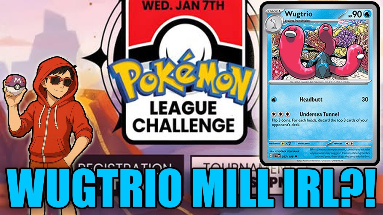 🔴Taking Wugtrio Mill to a League Challenge in 2026 💀🔴