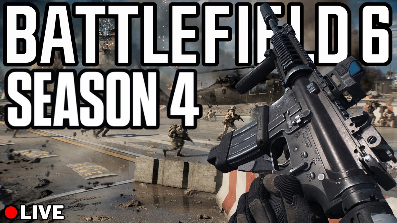 🔴LIVE | Battlefield 6 SEASON 4 | 5 KD Controller Warlord | LVL 600+ | PS5 Gameplay