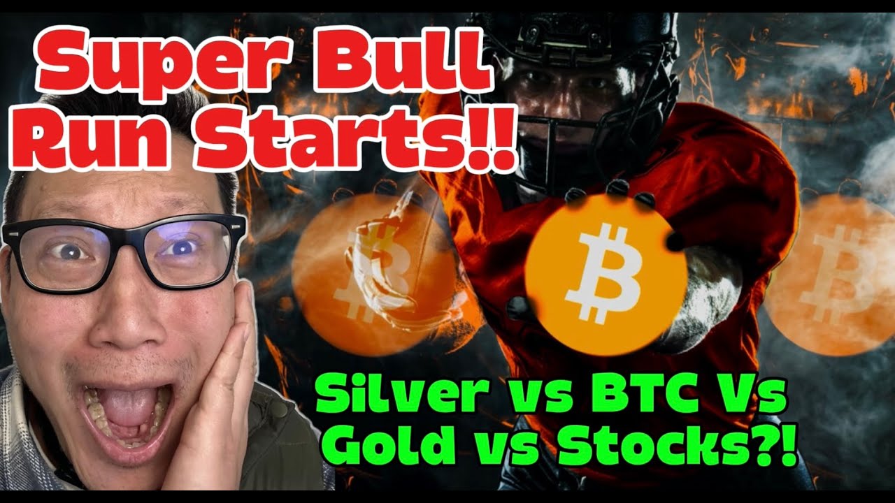Исторический супербычий рынок начался! Для кого?! Серебро против BTC против золота? #криптовалюта...