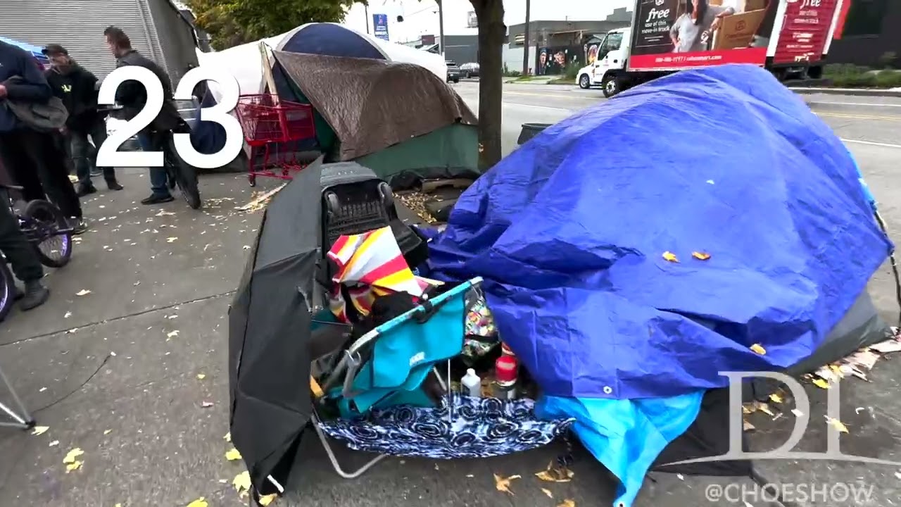 SEATTLE NEIGHBORHOOD OVERWHELMED BY HOMELESS AND DRUG CAMPS #Seattle