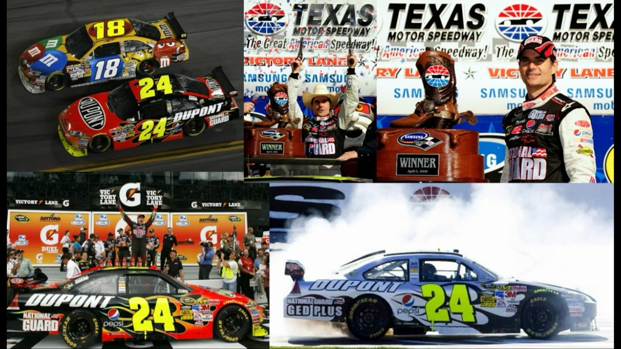 All of Jeff Gordon's Wins in 2009 (Finishes) Jeff Gordon Edit