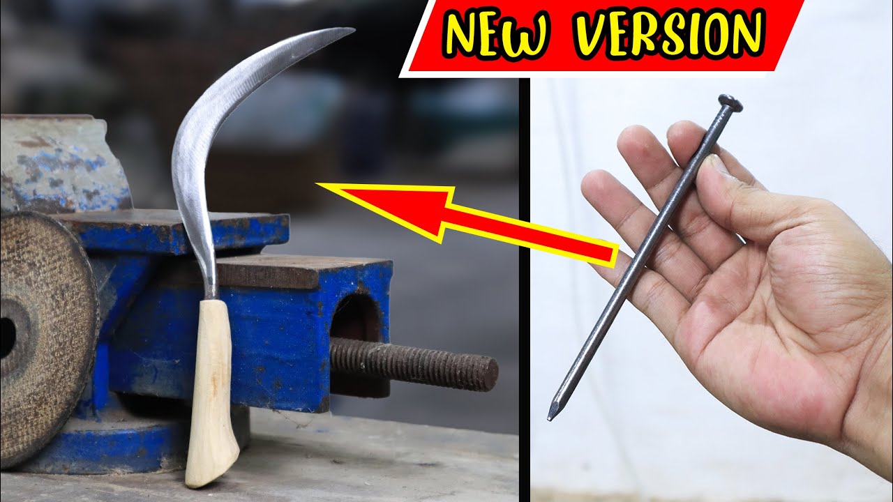 Изготовление серпа из шипов || Новая версия