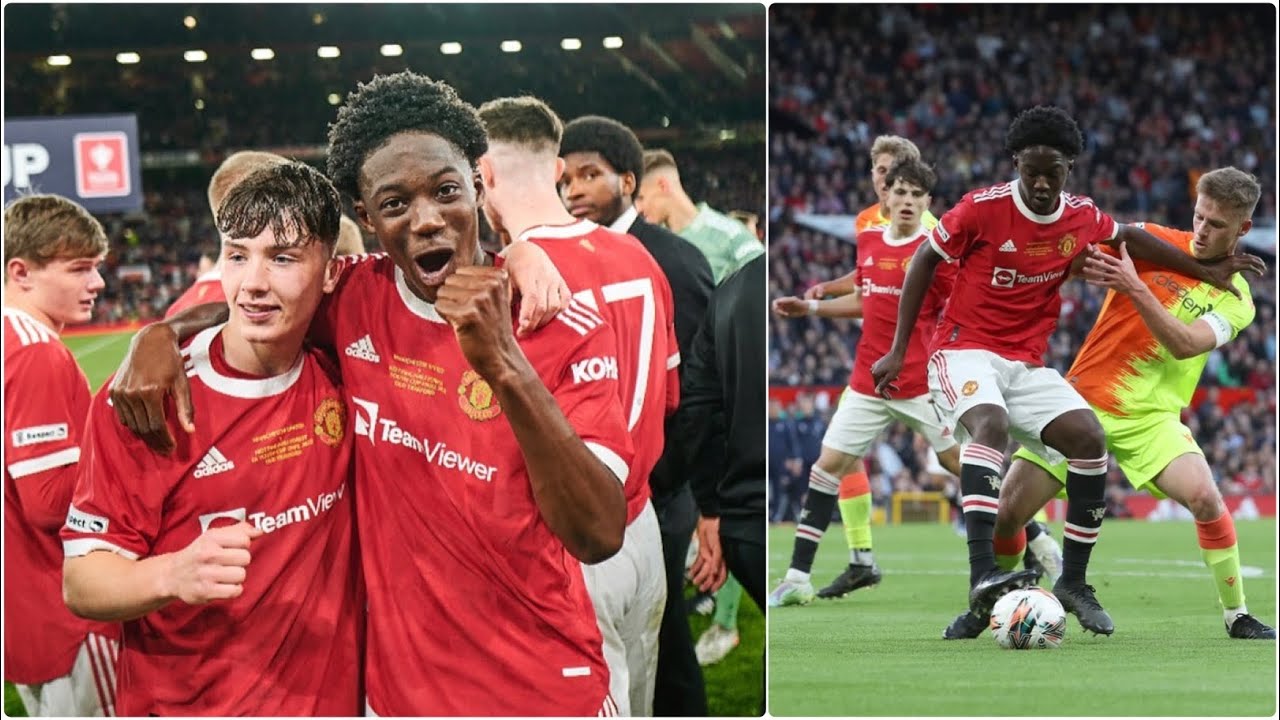 Kobbie Mainoo vs Nottingham Forest U18s | Every Touch | Good Performance🔥| Kobbie Mainoo Man Utd