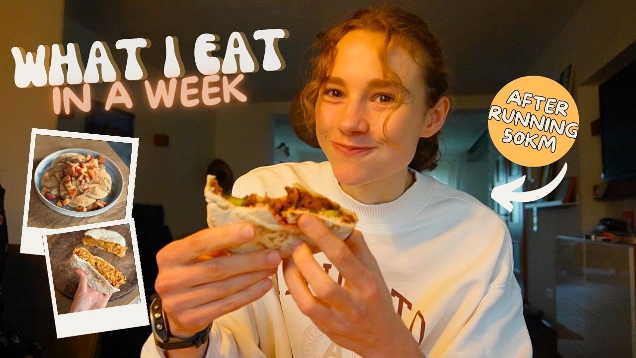 (Werbung) What I eat after RUNNING 50km 🤭🌱 + easy recipes & food